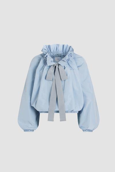 재생 파유 아이코닉 드로우스트링 탑 - Pearl Blue - 34