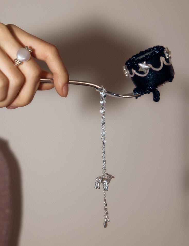 my baby lamb star necklace