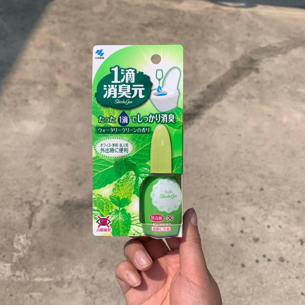 고바야시 쇼슈겐 워터그린향 20ml 화장실 에티켓