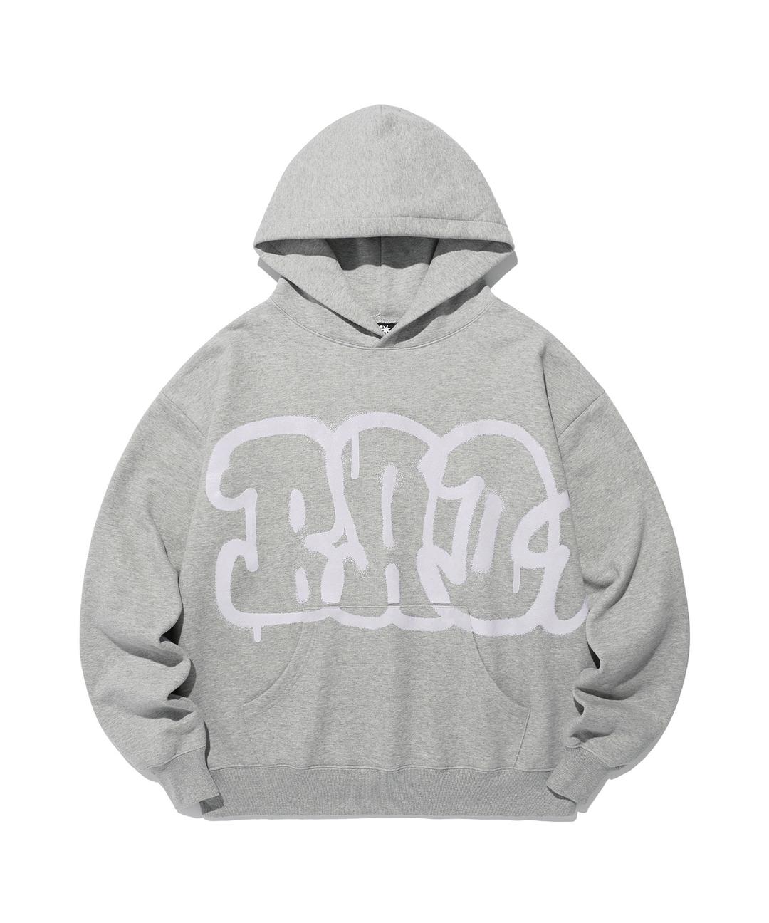 GRAFFITI BAD HOODIE[GREY]