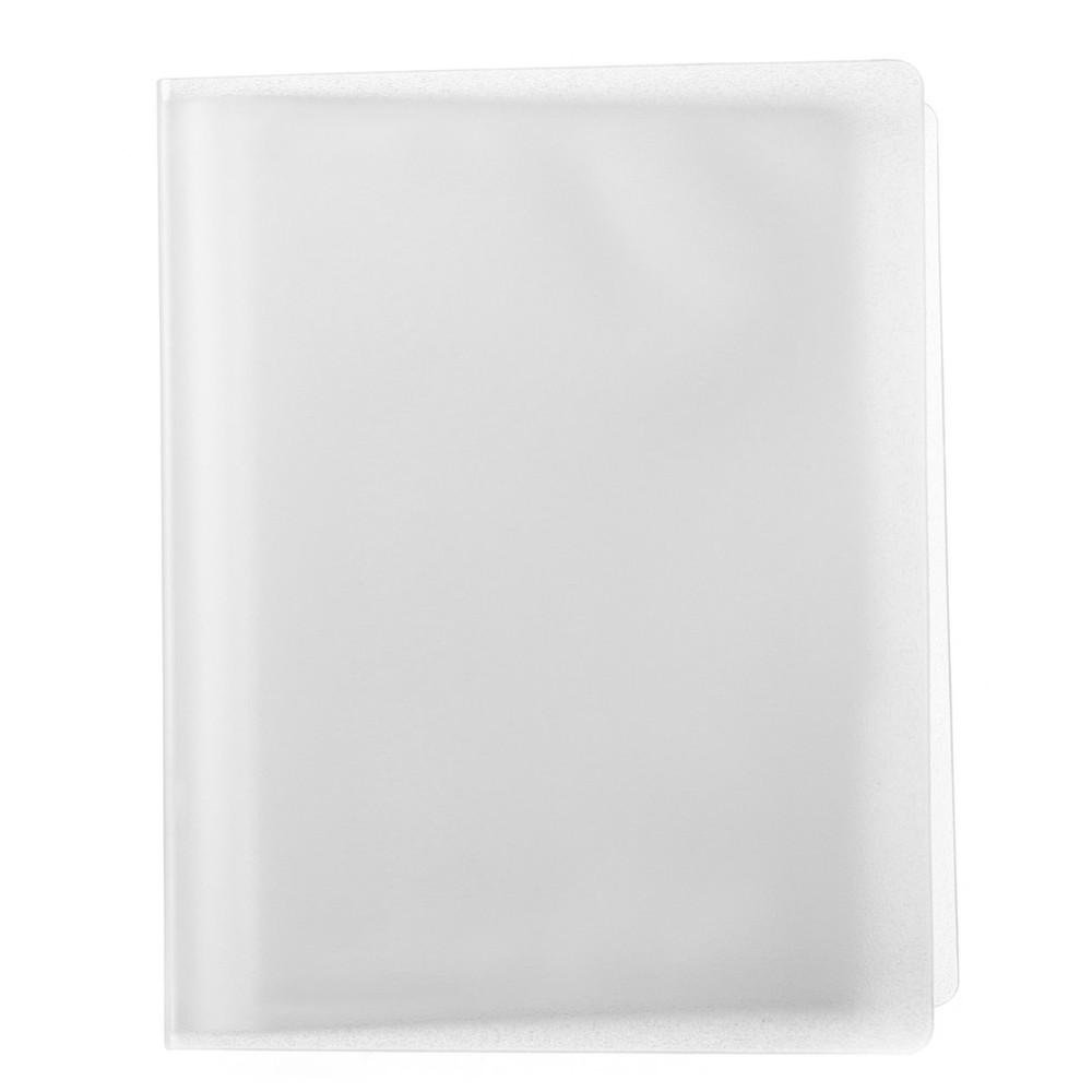 MUJI 무인양품 폴리프로필렌 카드 홀더 (사이드 수납) 포토카드 명함 정리 파일 미니앨범 포카 바인더