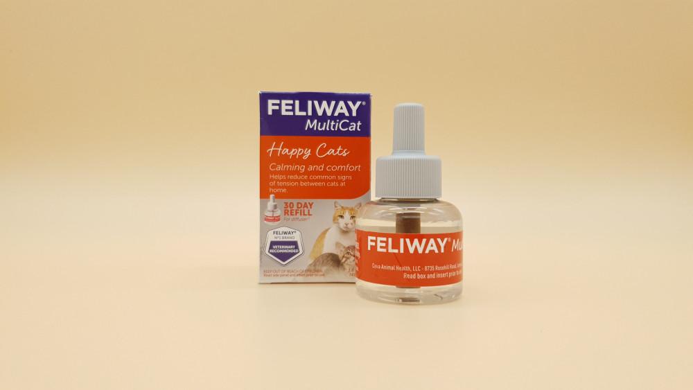 고양이 펠리웨이 멀티캣 페로몬 디퓨저 합사 스트레스 완화 Feliway