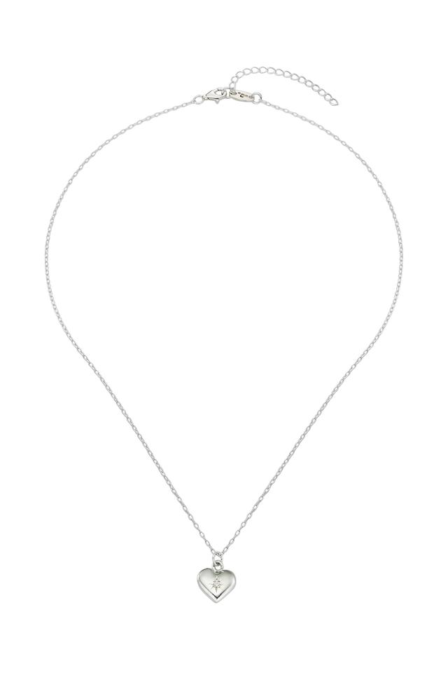 Heart cubic necklace
