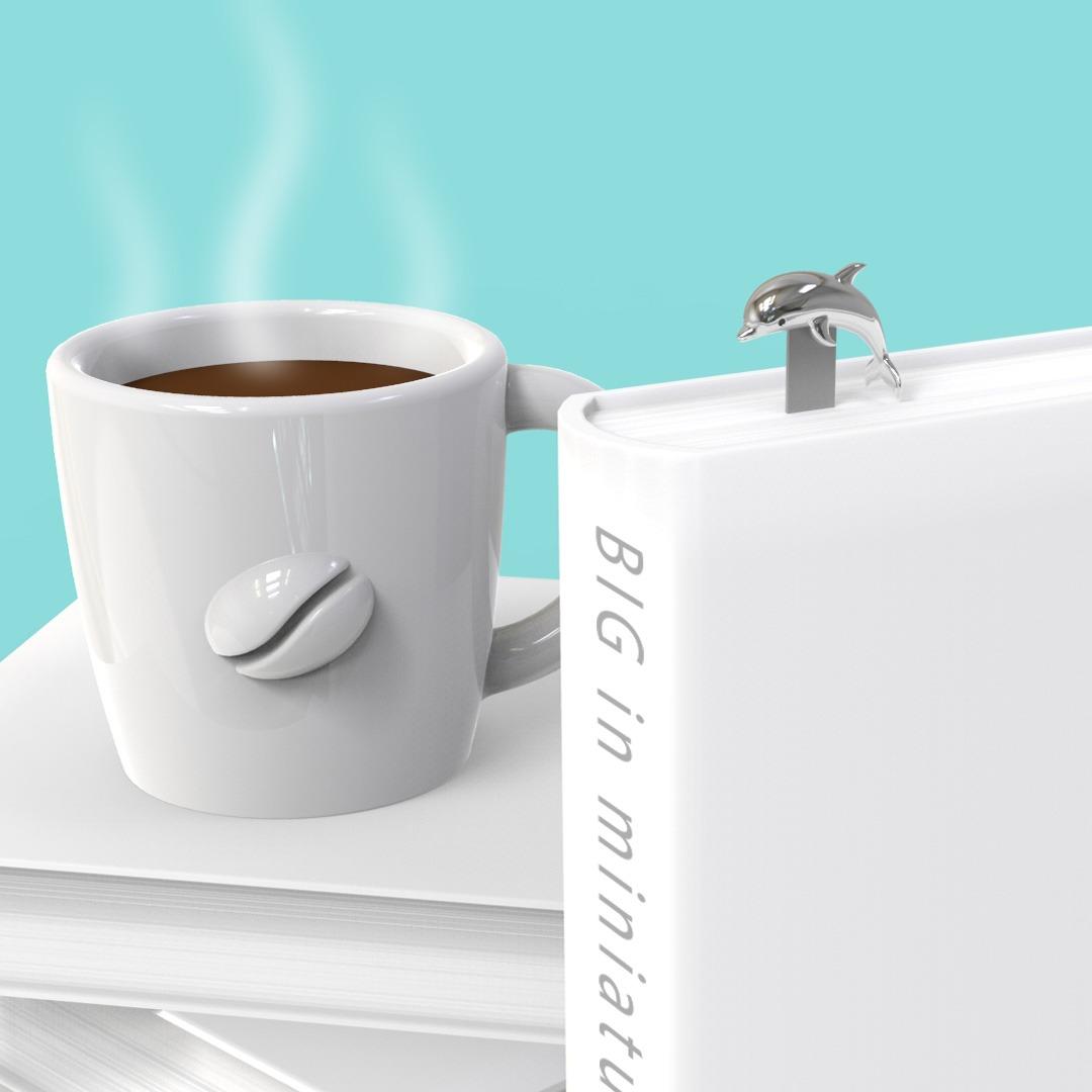 북마크 돌핀 (Silver-실버)