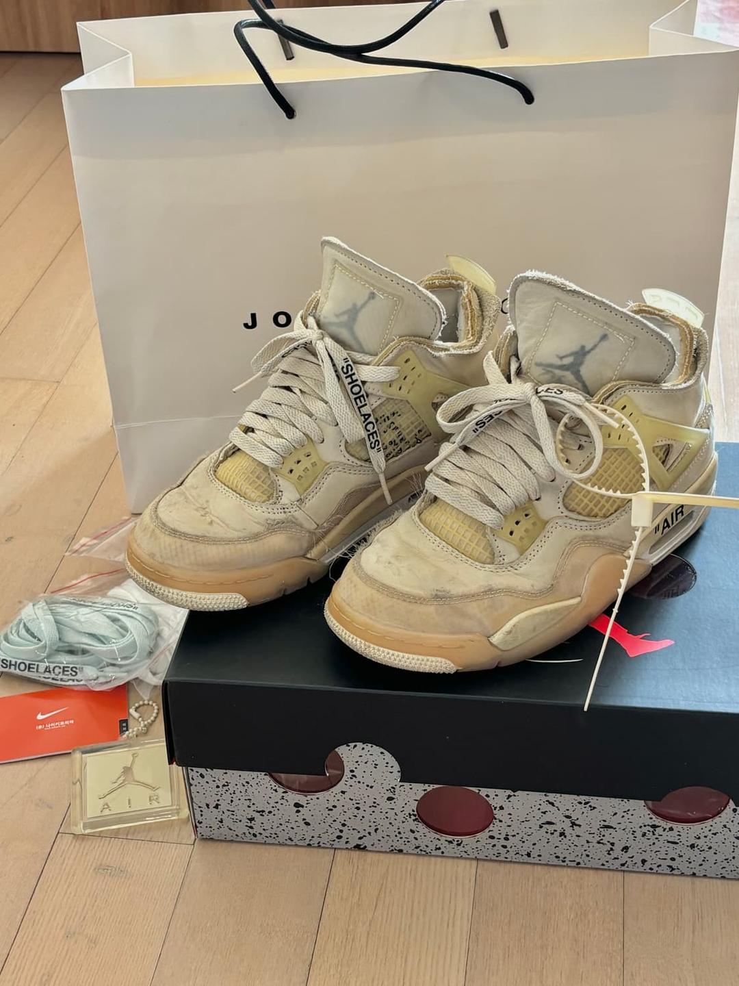 [230] 오프화이트 나이키 조던4 세일 | 후루츠패밀리