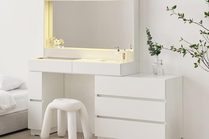 샤르망 LED조명 800화장대 조명거울 3colors