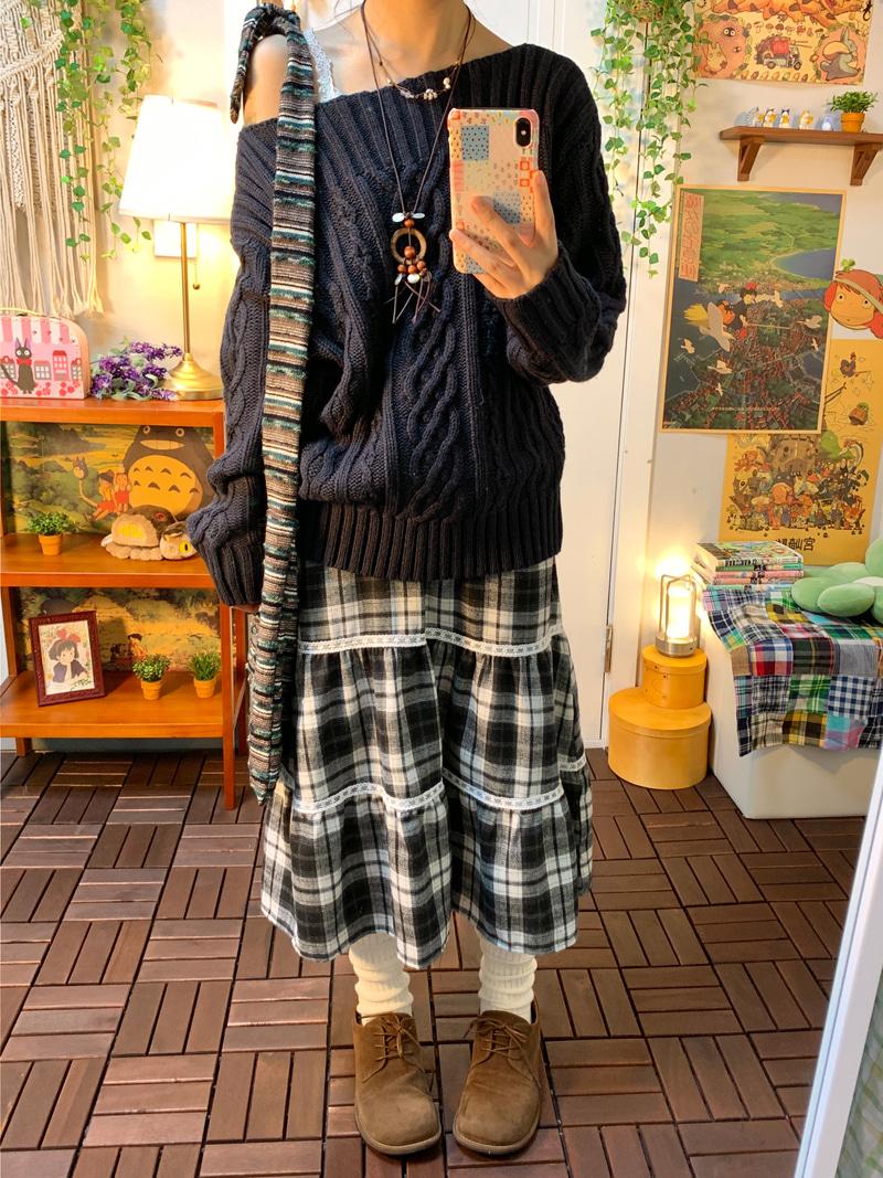 Hiki lace cancan sk ( black )