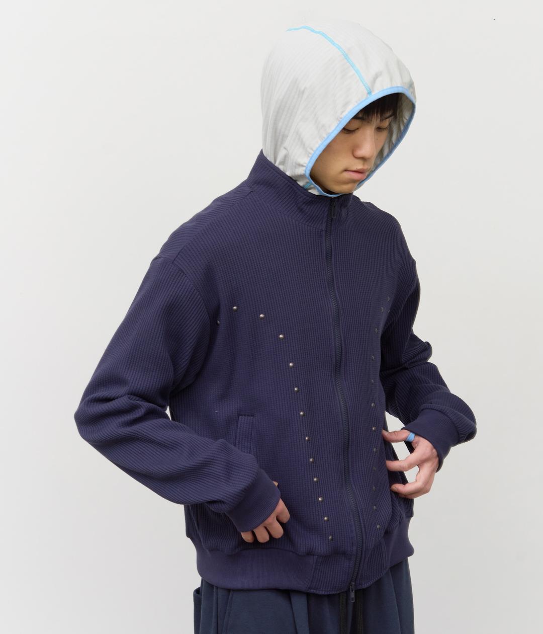 Ie Stud Waffled Jumper (3color)