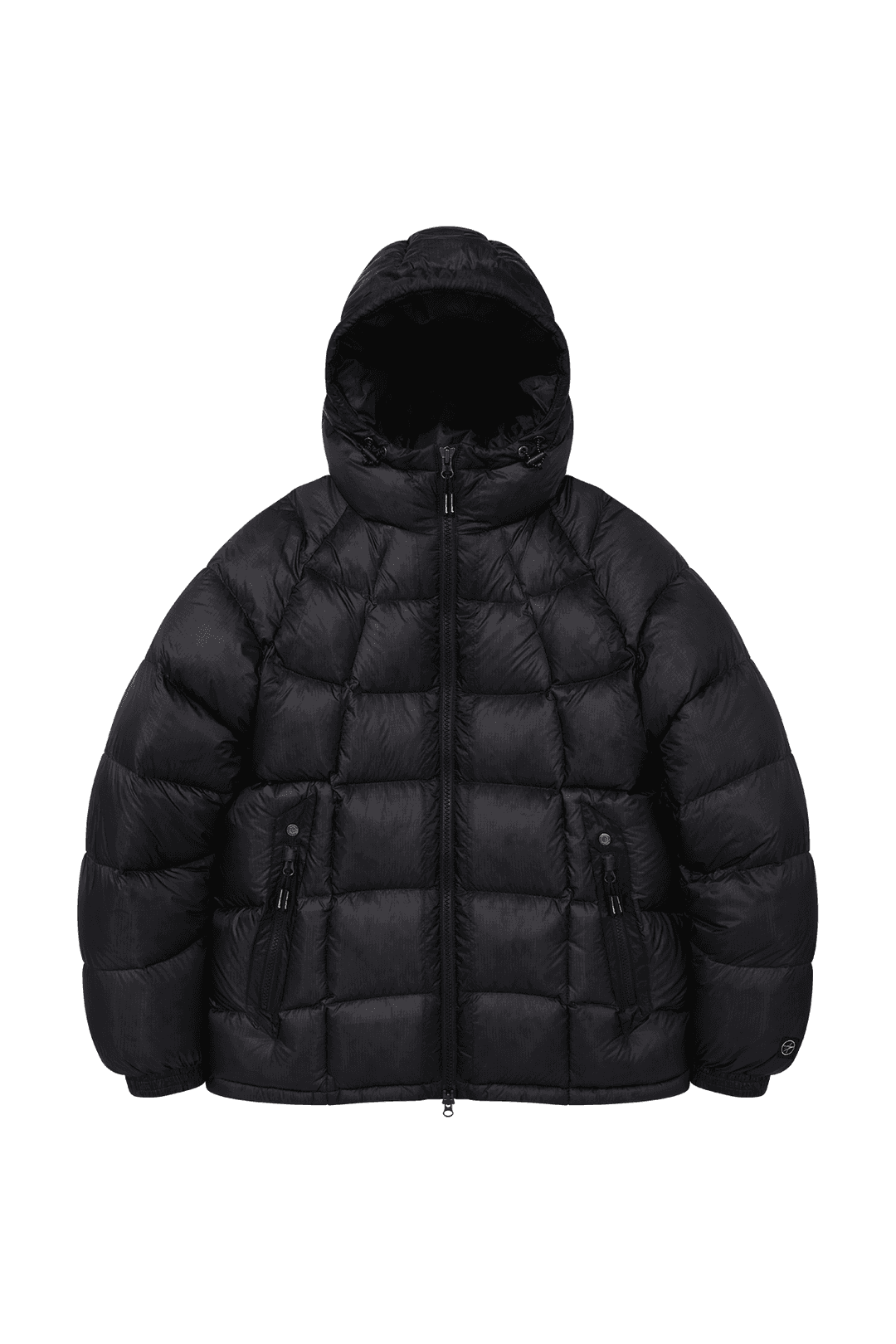 클라우드 컬러 라인 포인트 래글런 다운 점퍼 (LM CLOUD COLOR LINE POINT RAGLAN DOWN JP) (CHARCOAL)