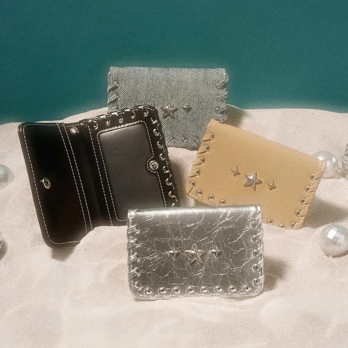 바인 포토 슬롯 웨스턴 명함 카드지갑 (6컬러)