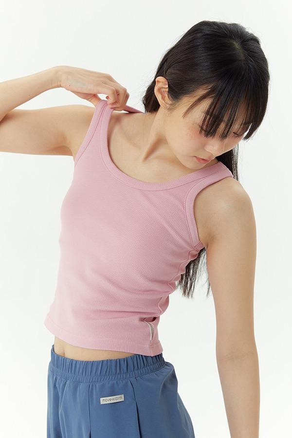 Solid Rib Tank Top-4Colors