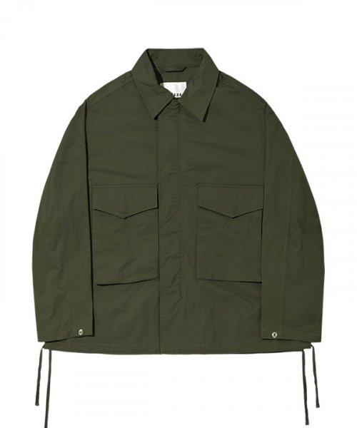 하프 필드 자켓 (카키)
