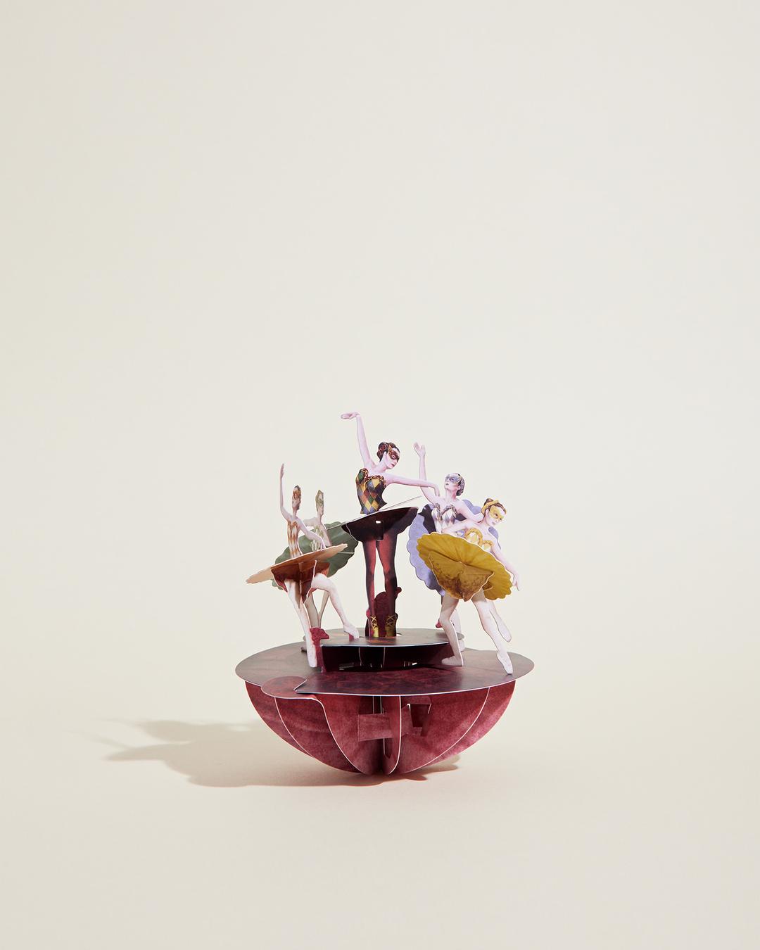 Ballet Pirouette Card