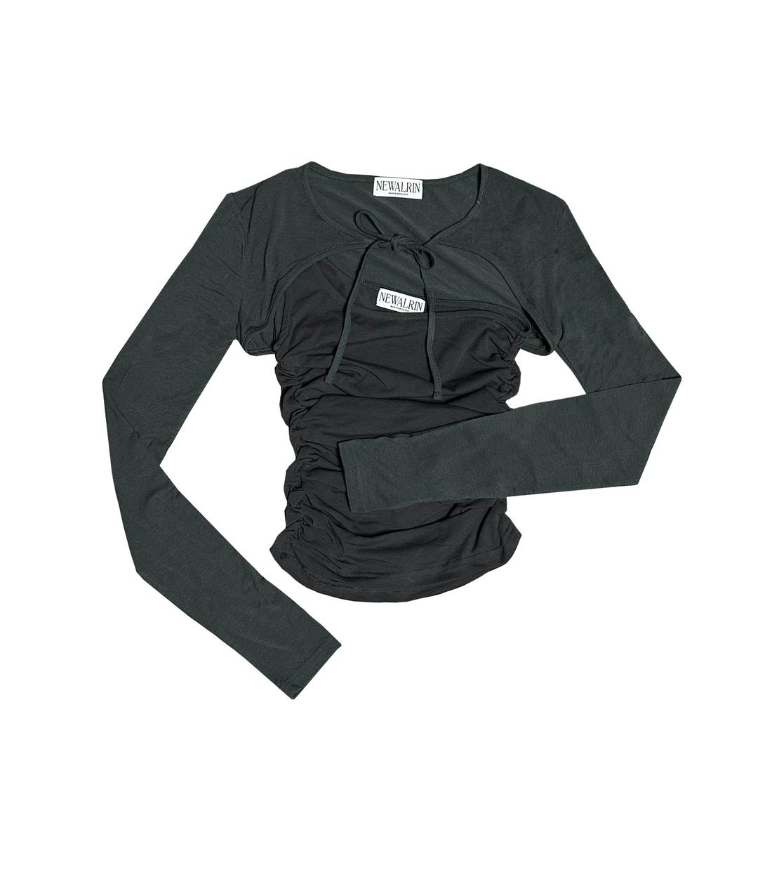 Rose bolero&sleeveless top Set