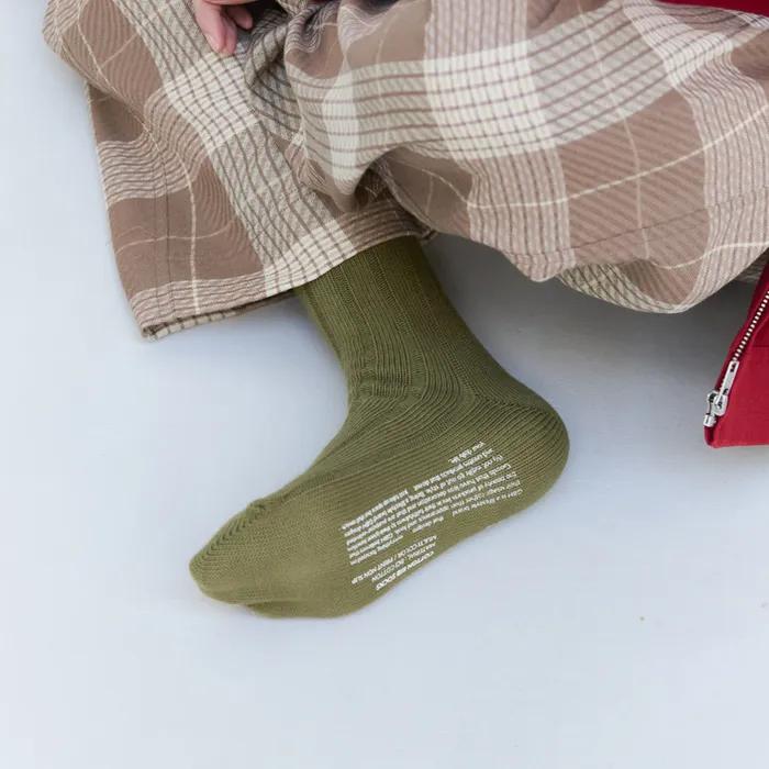 COTTON RIB SOCKS / 8 COLOR