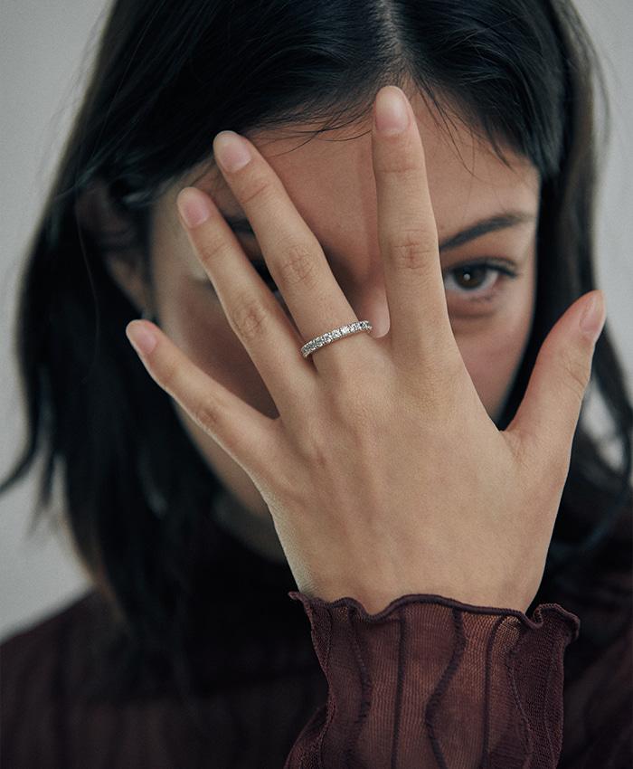 [3차 리오더][925 silver] Cinq.silver.219 / epais anse dew ring