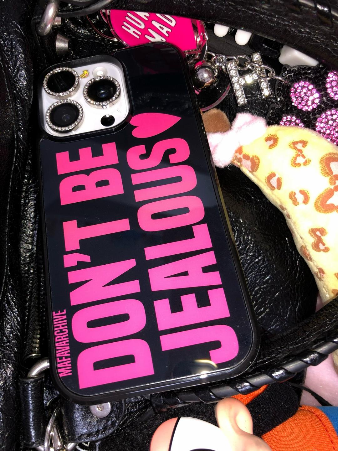 BLACK D.B.J <3 glass case