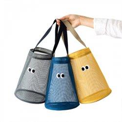 뷰레이터닷컴 눈알 원형 매쉬 목욕가방 망사 비치백 (S8845646)