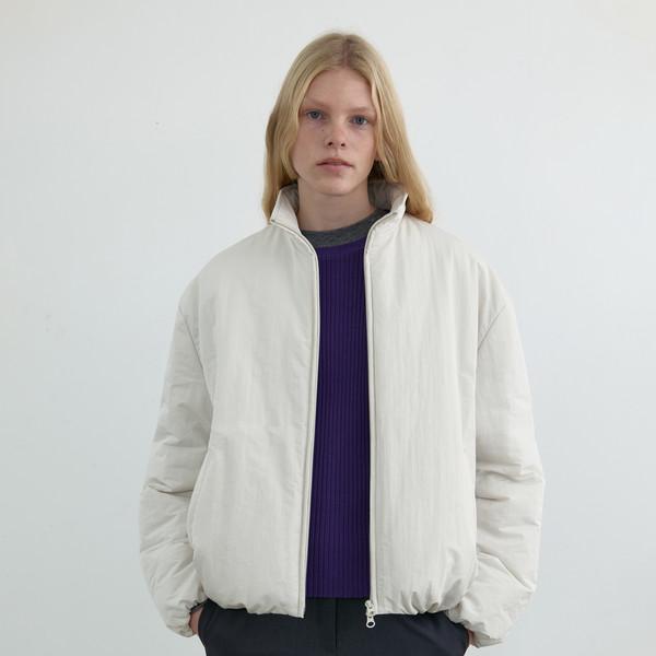 LIGHT PADDED JUMPER _ MIST CREAM