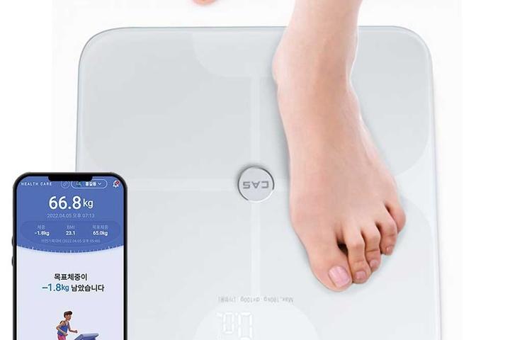 BFA-S7 스마트 인바디 체중계 CAS 체지방 측정 디지털 정확한 몸무게 가정용 앱연동