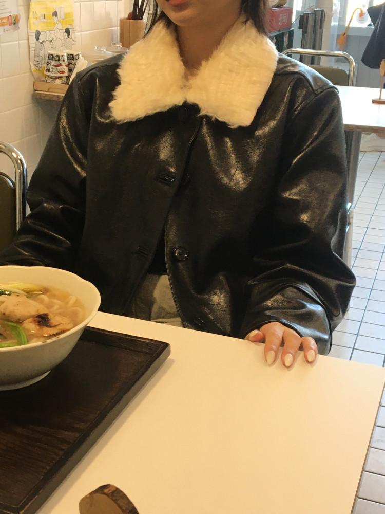 [카라탈부착] 퍼카라 4온스 패딩자켓 (2col)