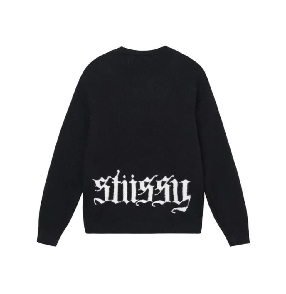 STUSSY GOTHIC SWEATER 고딕 스웨터