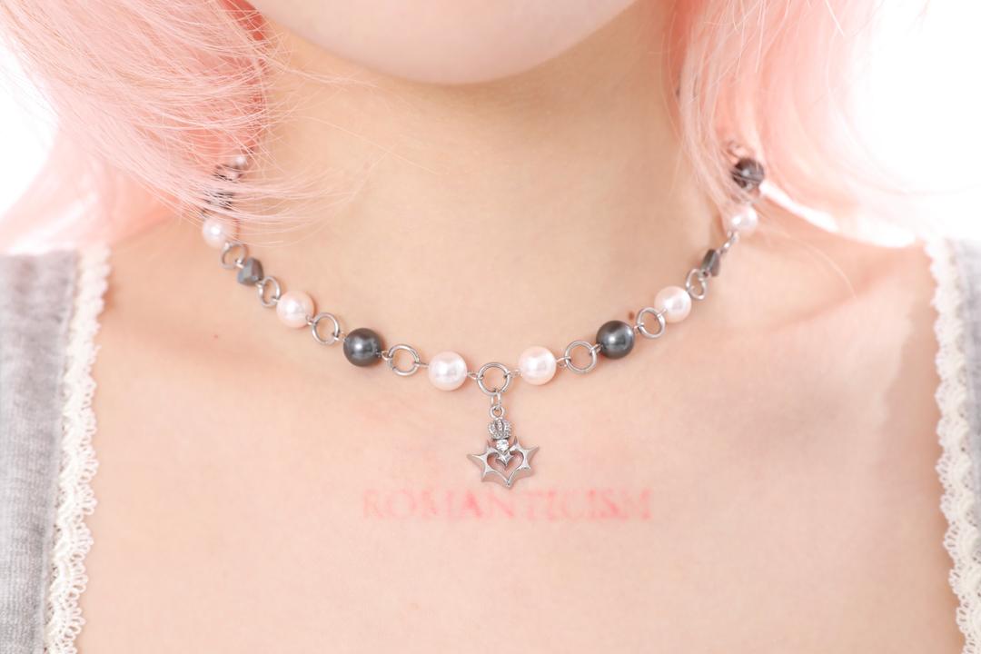 Crowned Pearl Necklace