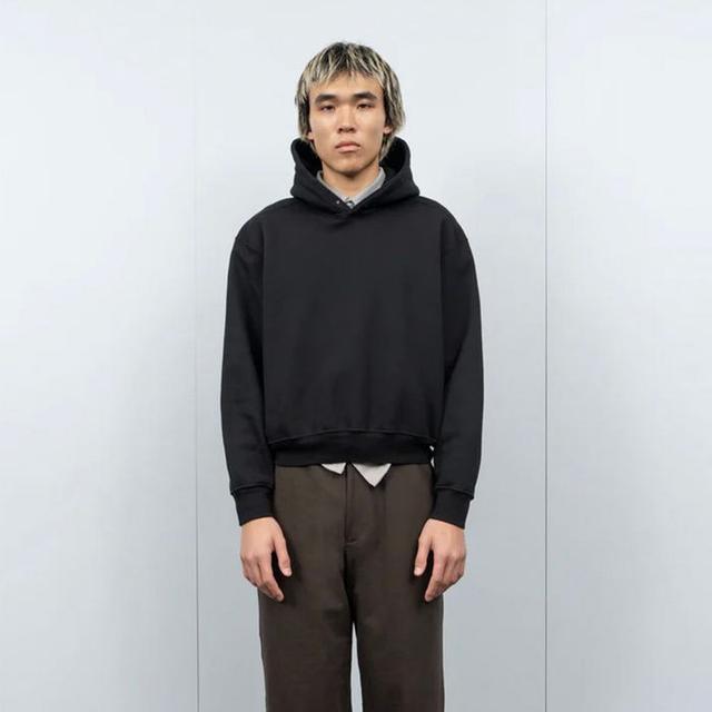 (M) MINI HOODIE (BLACK)