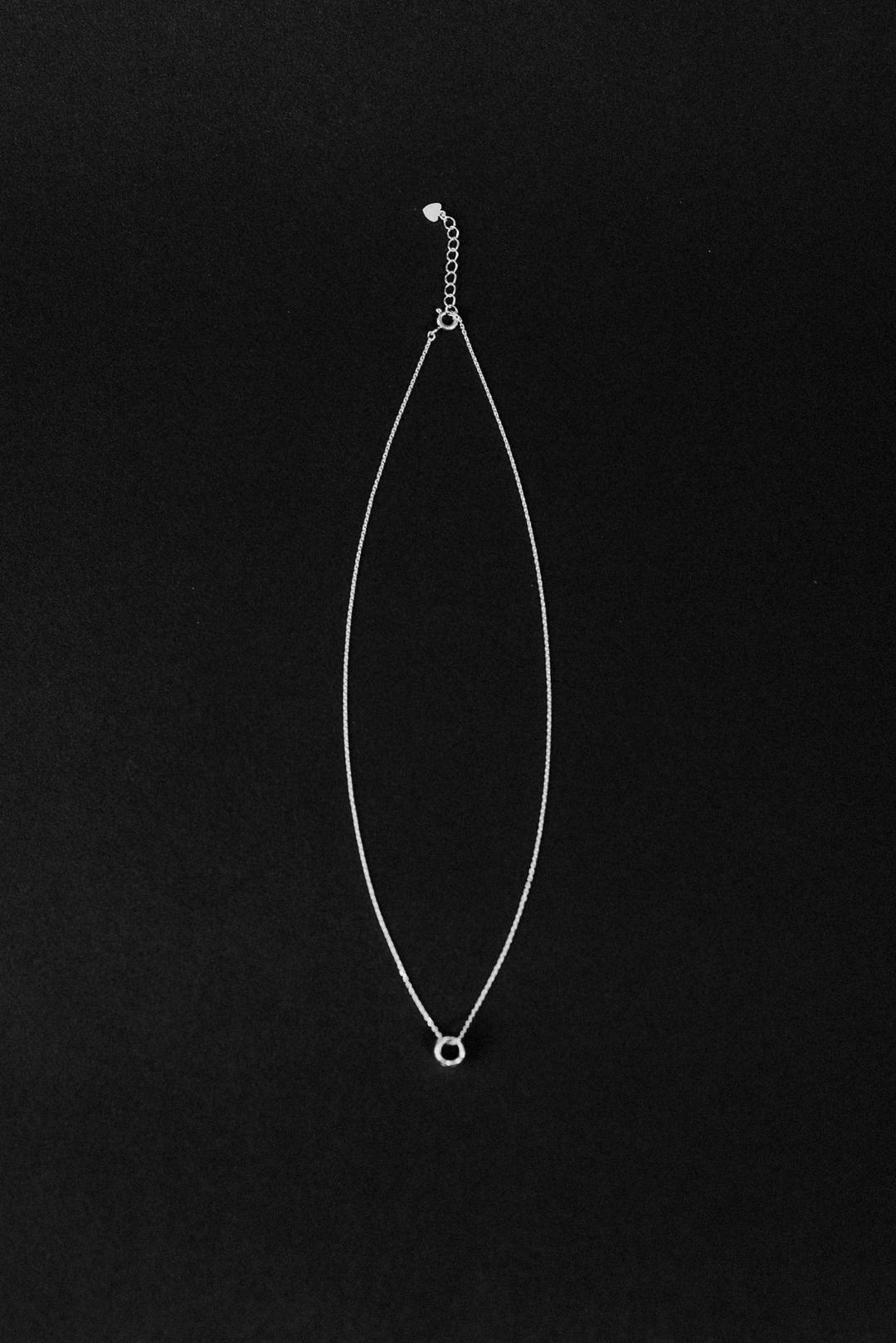 21983_Silver ring necklace