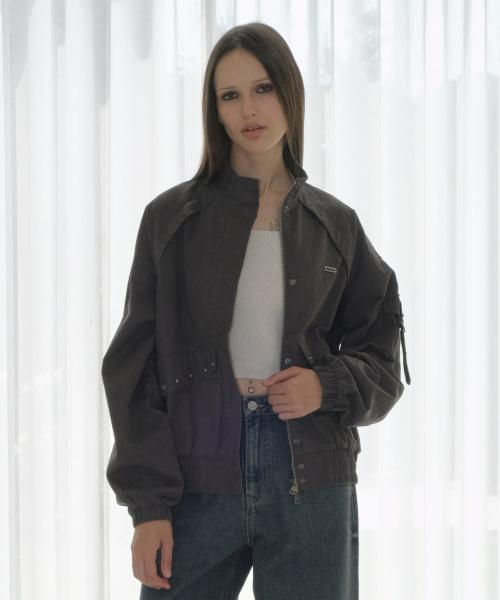 OVERFIT BLOUSON JUMPER [GREY]