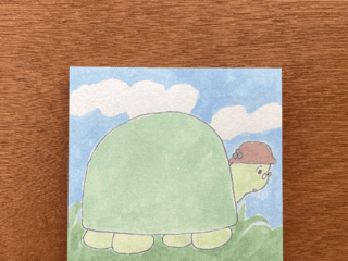 [메모지] 거북씨의 산책