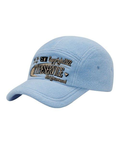 Fleece Embroidery Cap [Sky Blue]