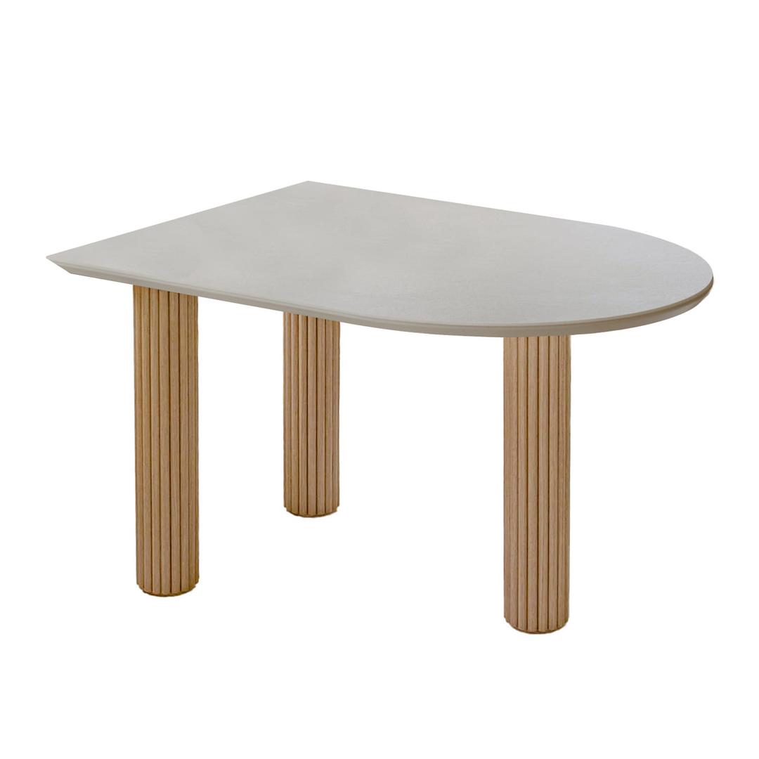 오크닉 템바보드 세라믹 반원테이블