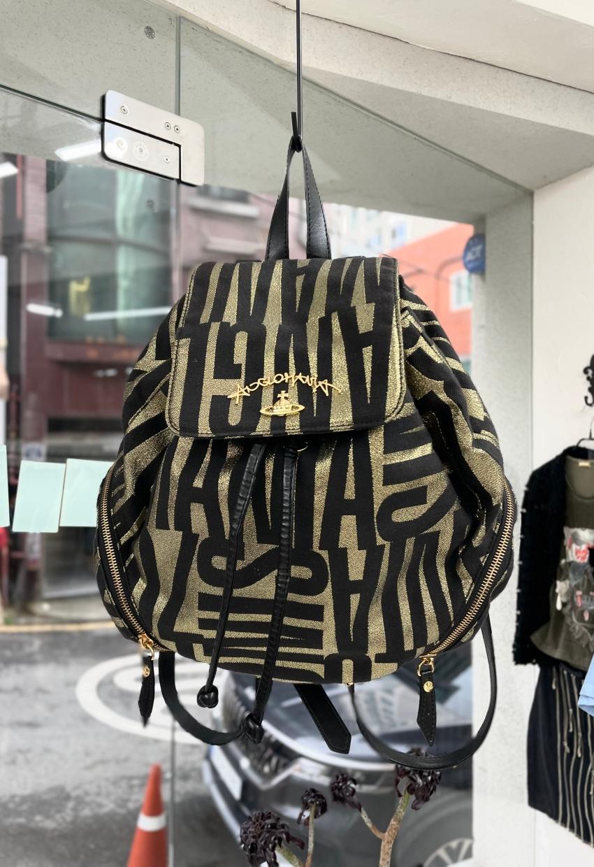 Vivienne Westwood ANGLO MANIA Jacquard Backpack