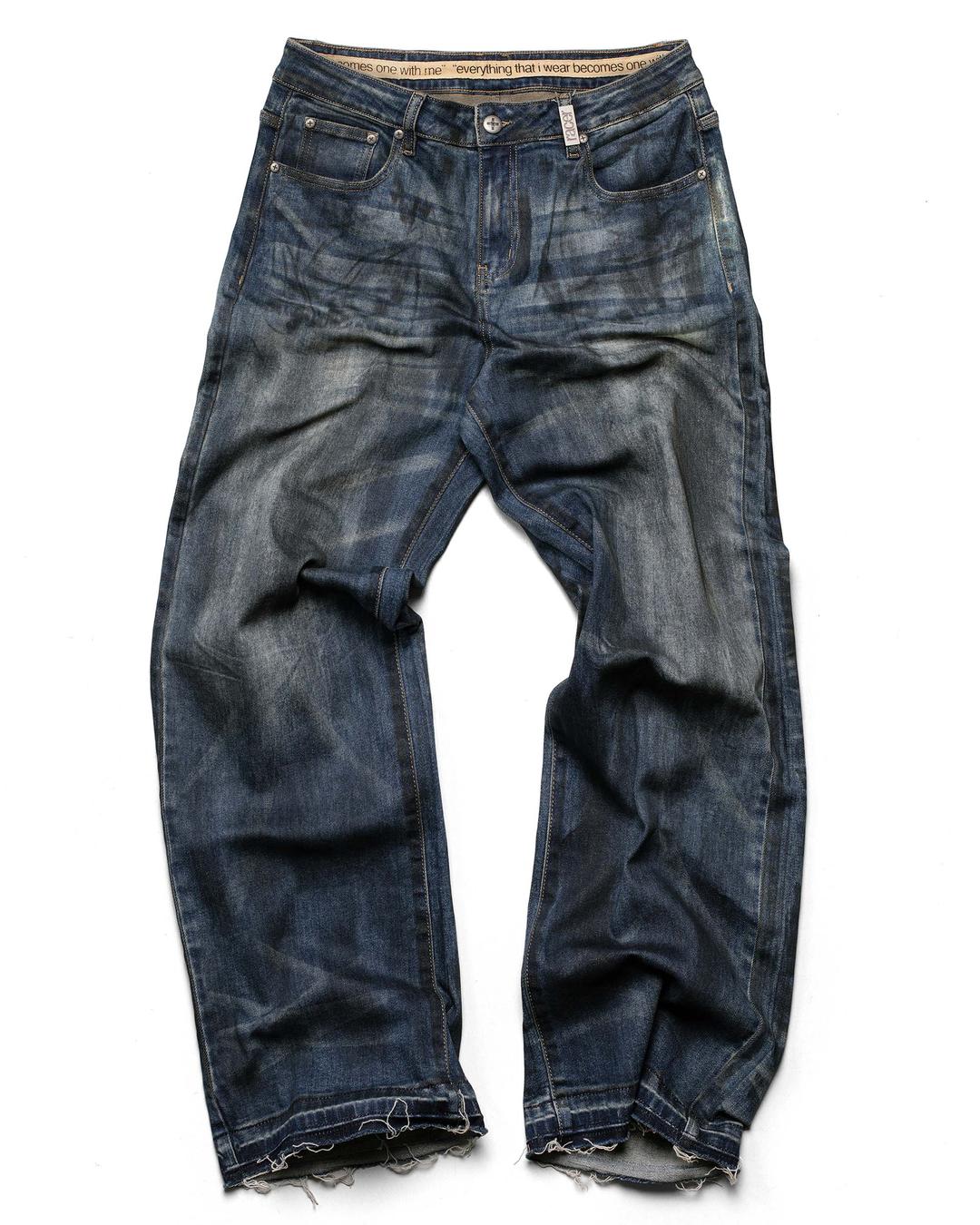 Overpainted Denim - 26/XS