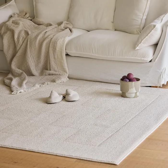 사계절 루프 거실 대형 카페트 러그 Square - 4size