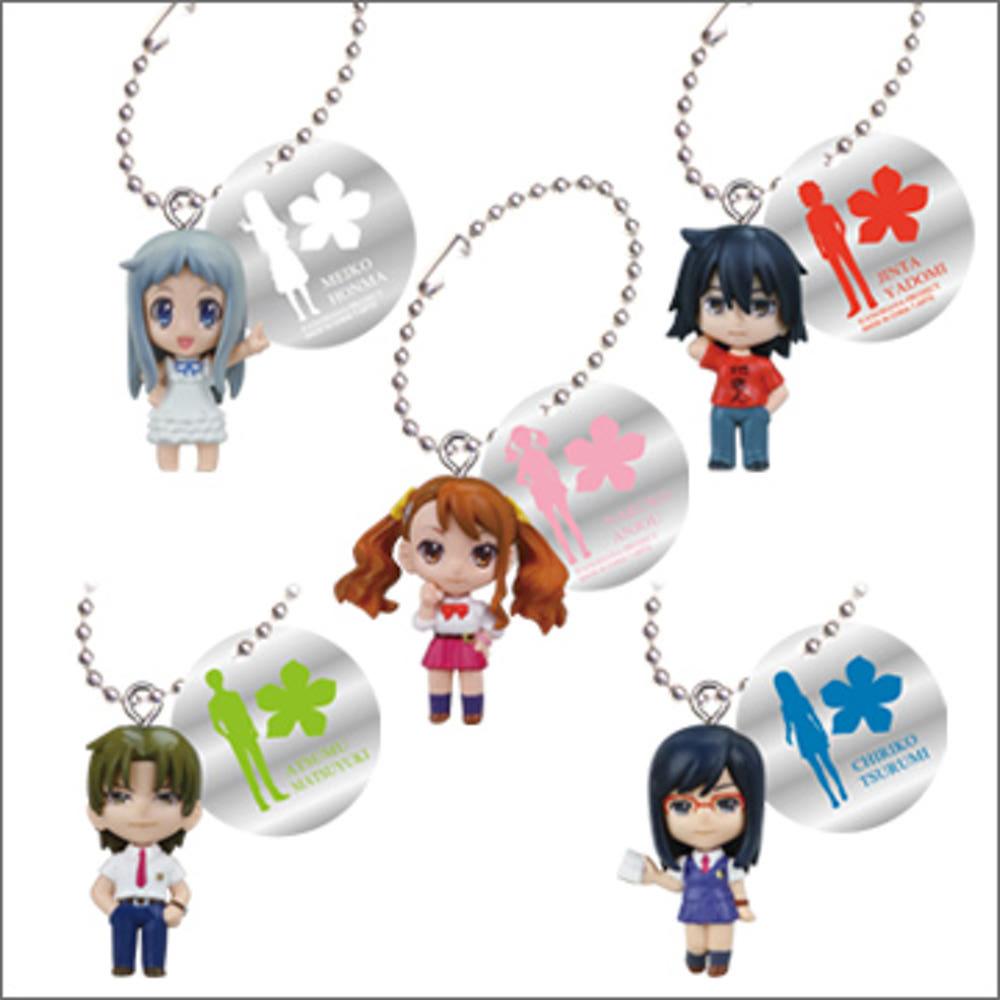 [고전] 그날 본 꽃의 이름을 우리는 아직 모른다 아노하나 키체인 5종