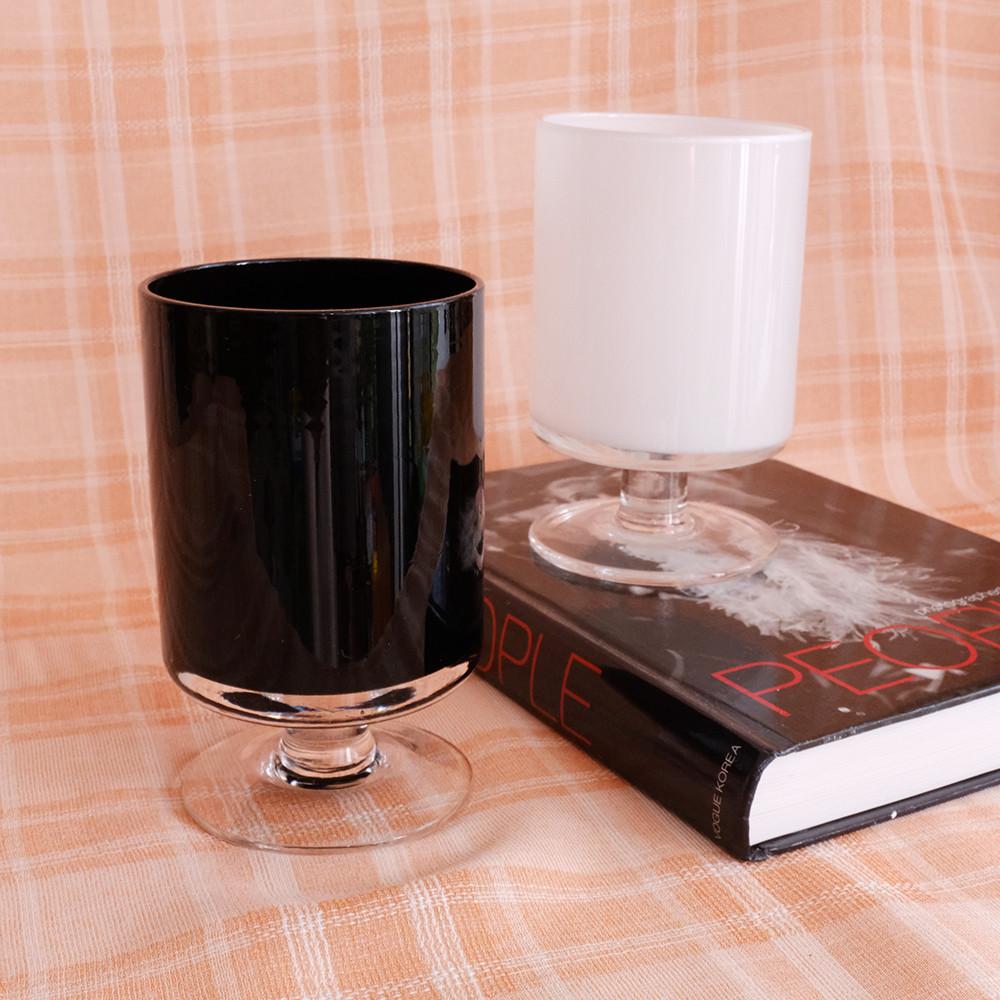 [빈티지컵] 셰이드 고블렛 유리컵 글라스 / Double Old Fashioned