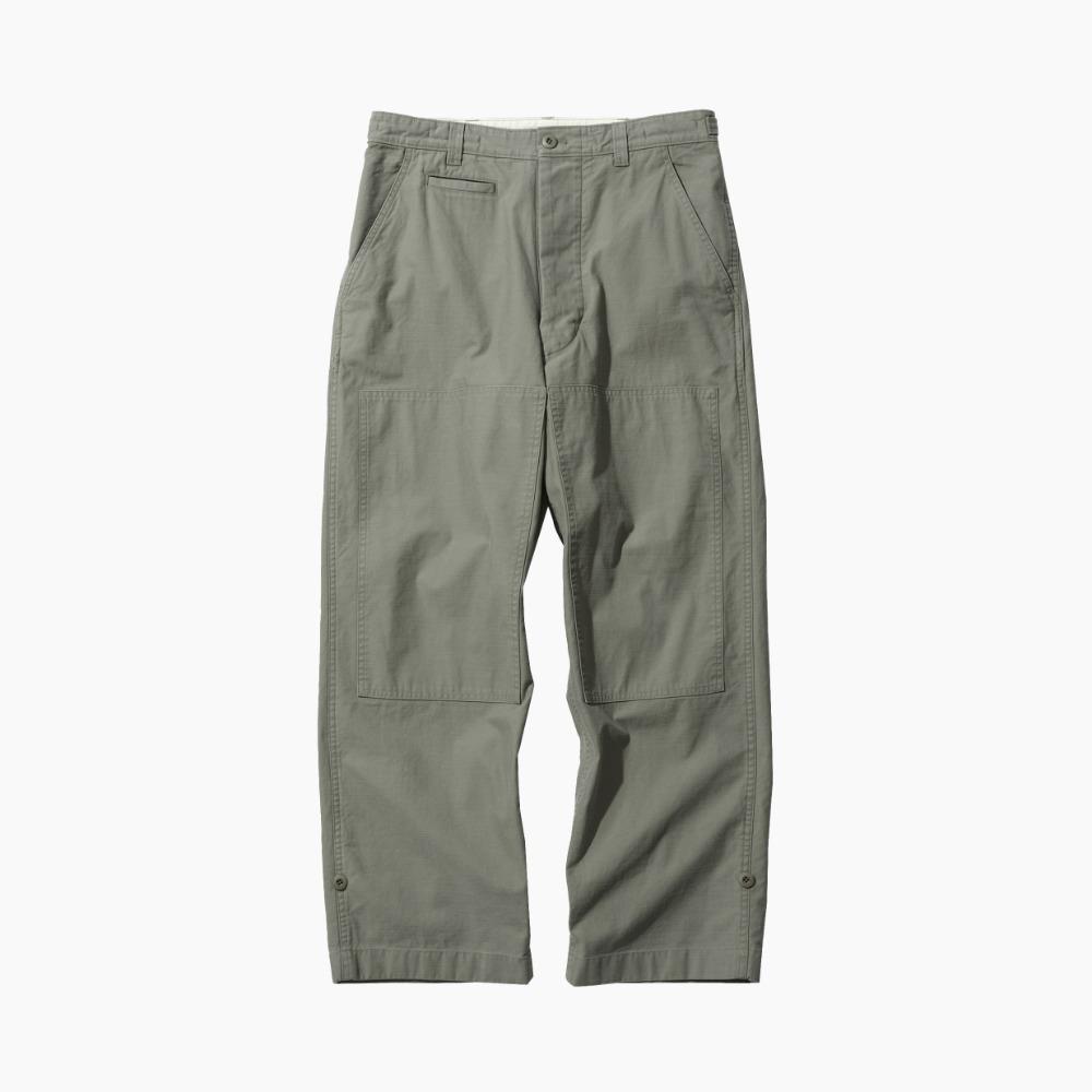 AUTOMATIC FOR THE PEOPLE Military Double Knee Pants "Khaki Grey\"