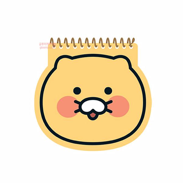 카카오프렌즈 춘식이 캐릭터 상철수첩(페이스) 618807