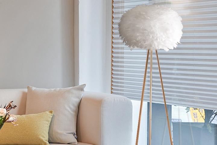 린다 깃털 구스 장스탠드 조명 (램프 증정 이벤트)