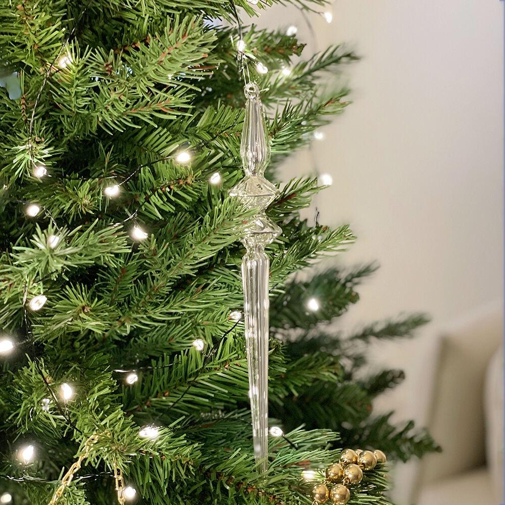 유리 트리오너먼트 행잉 오브제 크리스마스 트리 장식 소품
