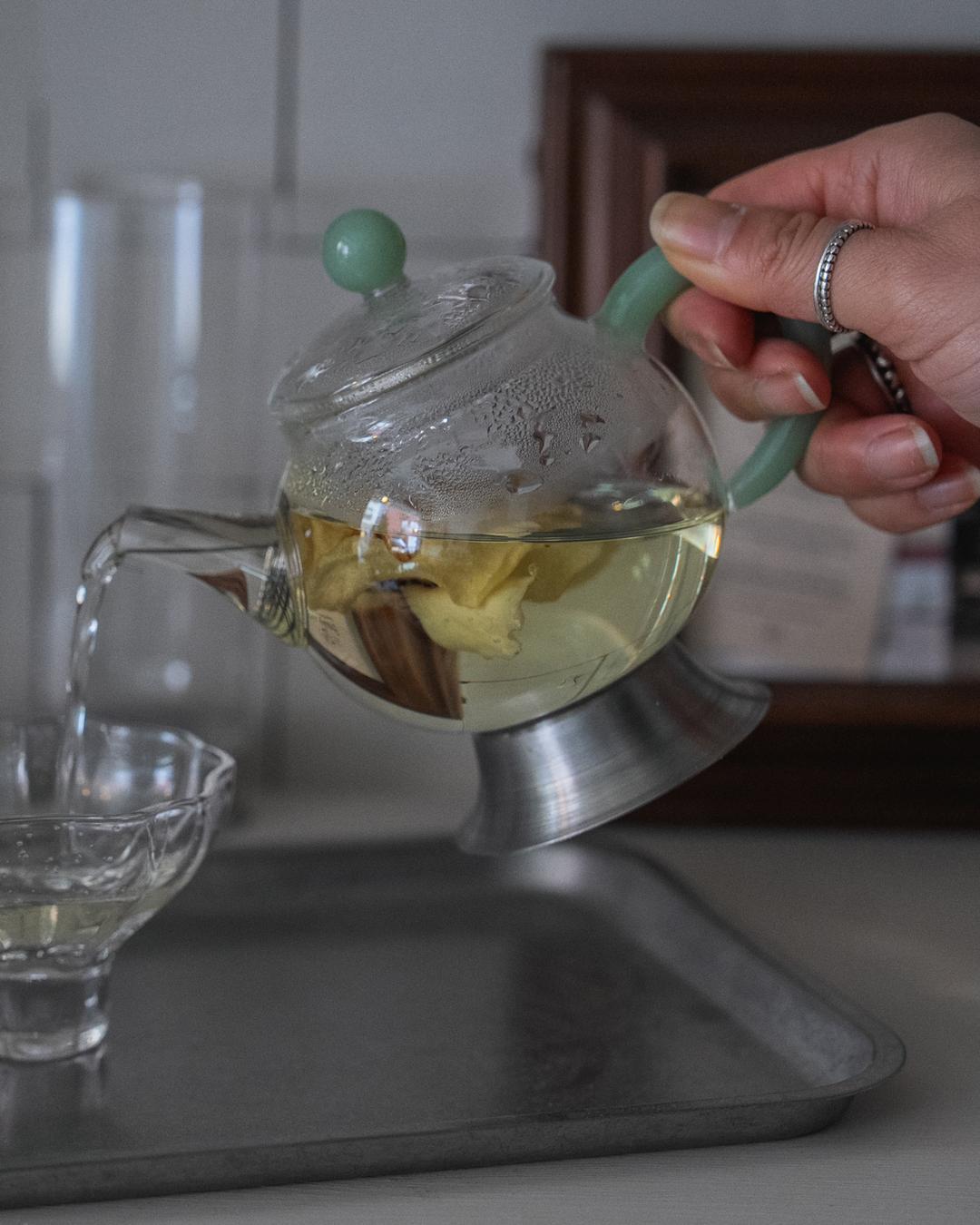 Stainless Steel Goblet Teapot