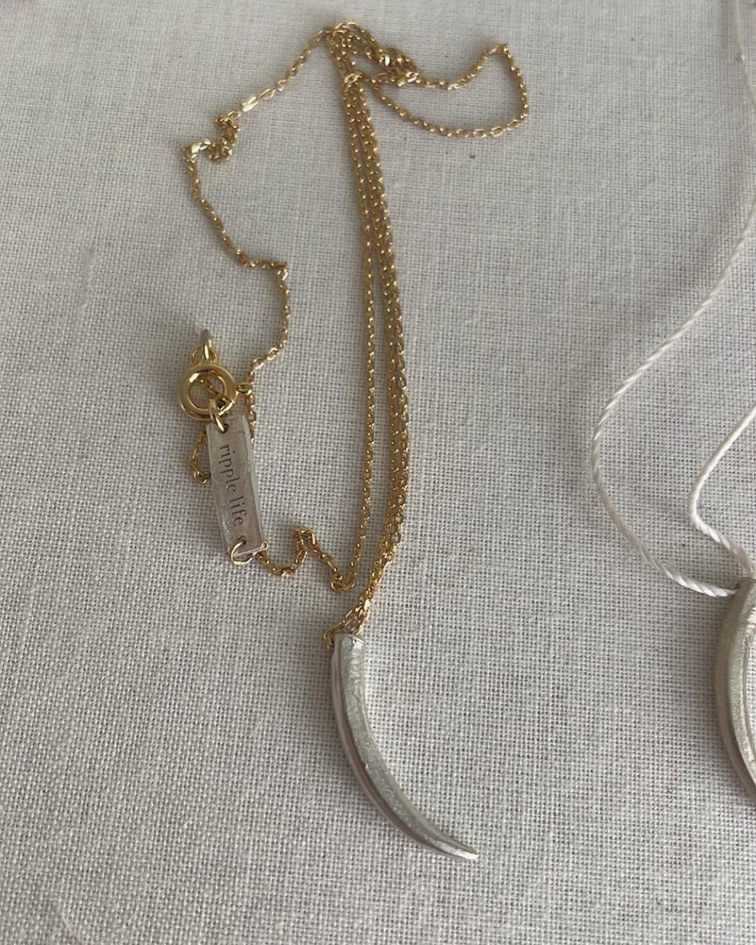 ivory and gold chain
