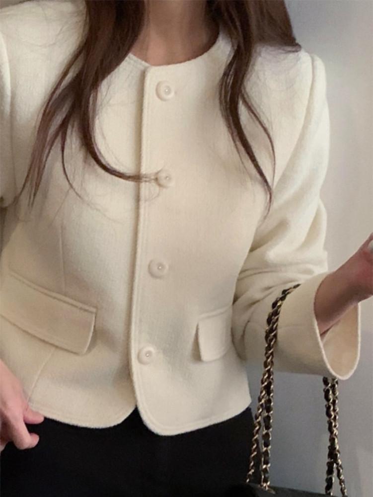 아너프 버블 트위드 자켓 3col : 엔아이슬리 NICELY