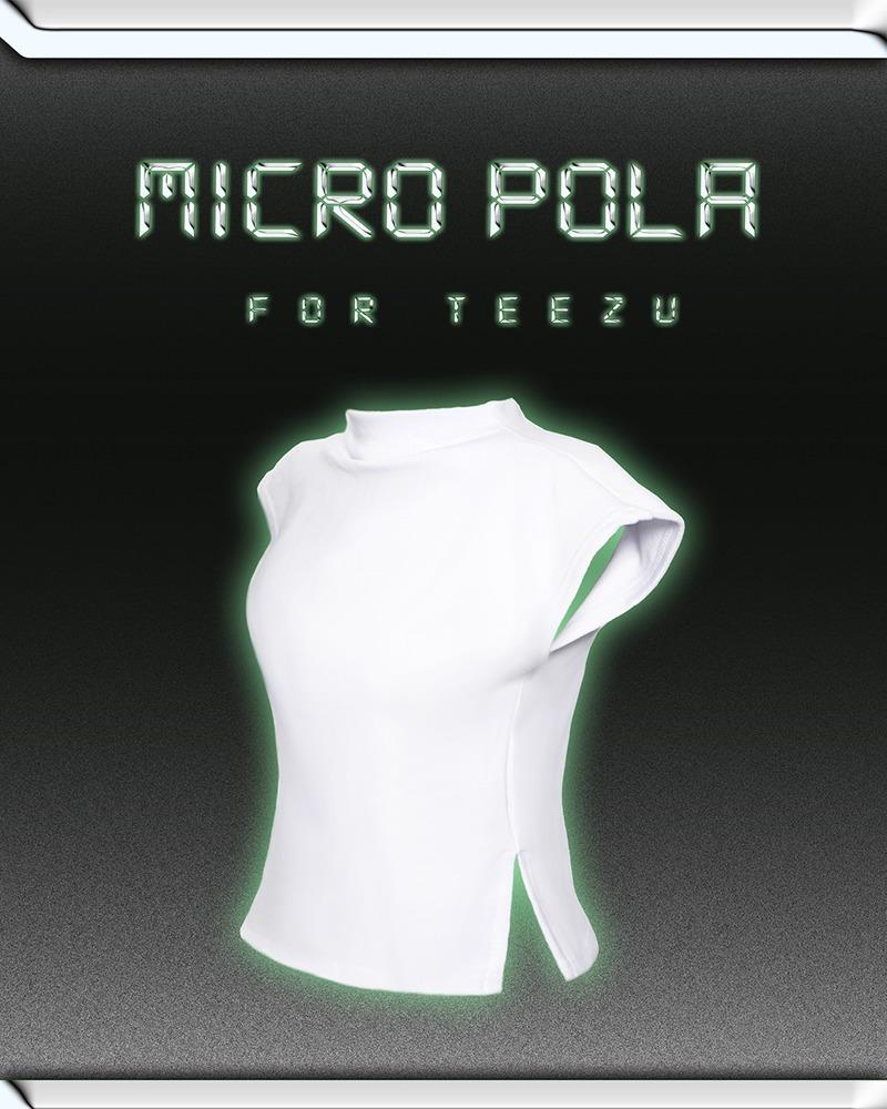 [자체제작] 마이크로 폴라 티셔츠