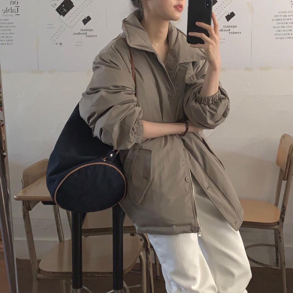 당일 / 베르가못 피터 패딩 덕다운 오리털점퍼 야상 잠바