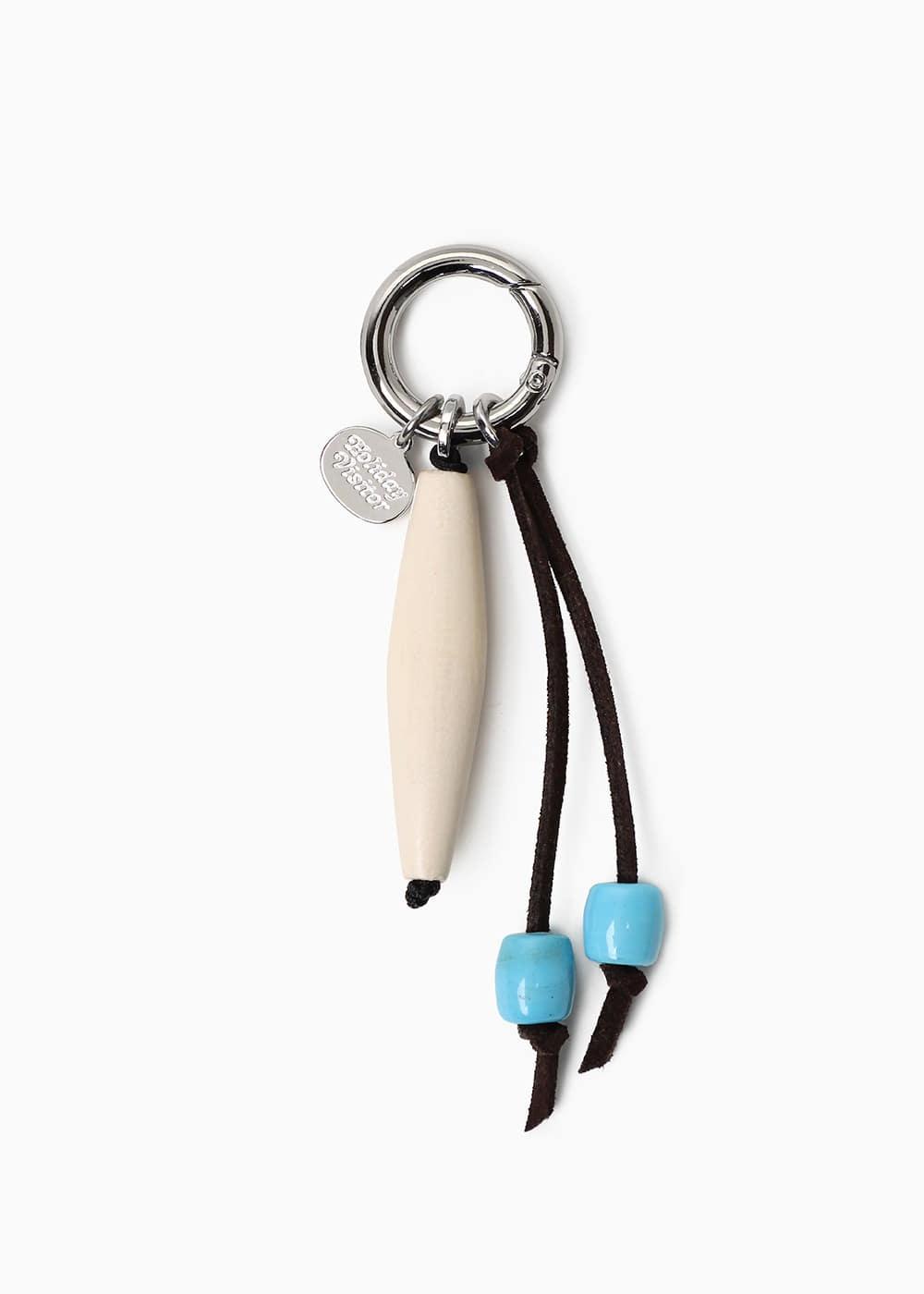 컬러 롱 비즈 키링