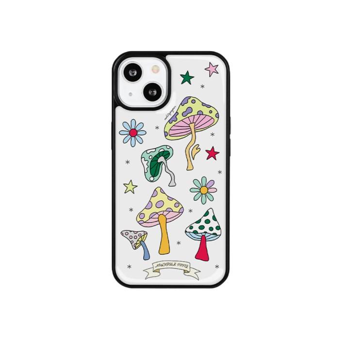 [화이트페이퍼] Mushroom power phone case 머쉬룸 파워 폰케이스