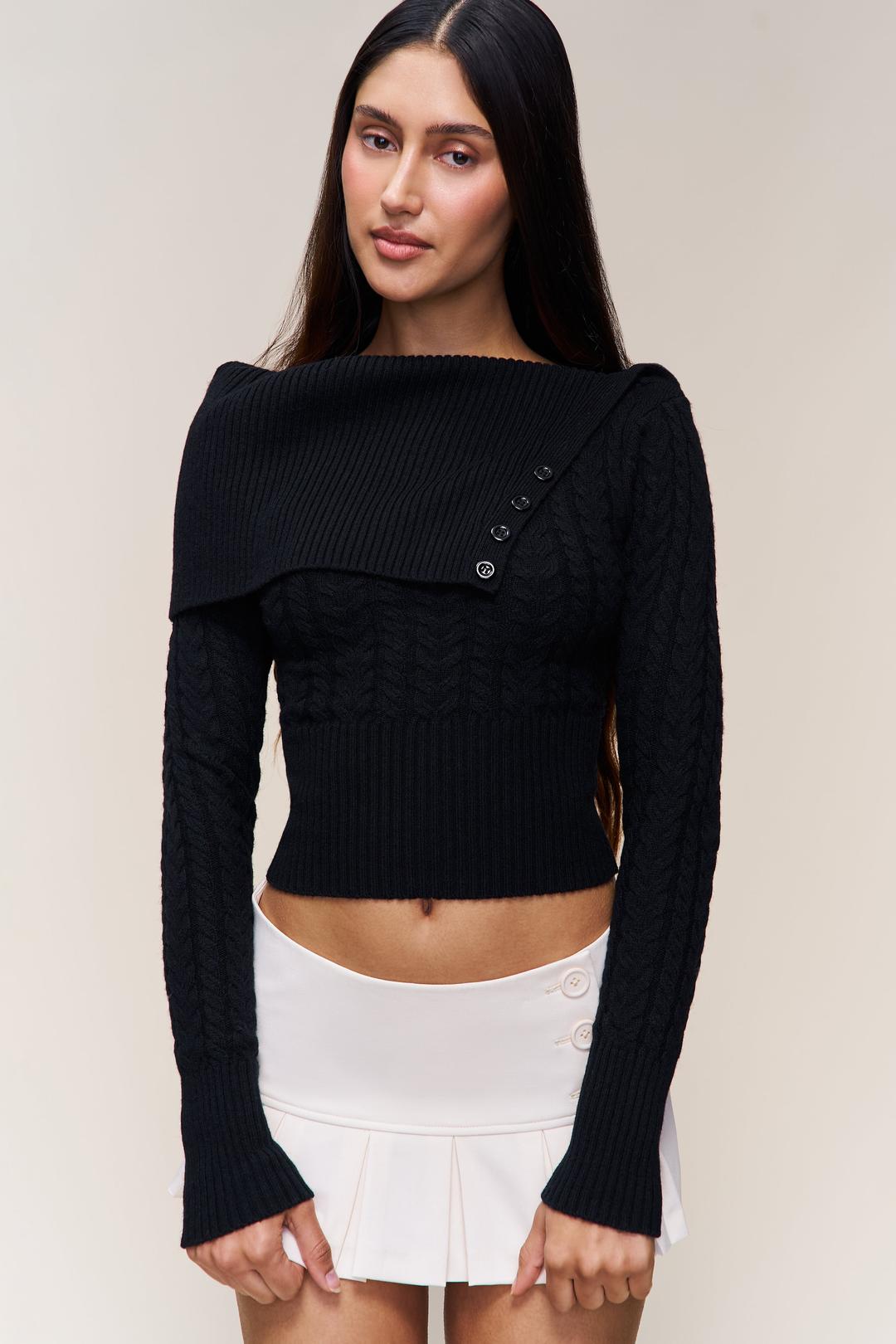 Luretta Sweater - Black / XXS